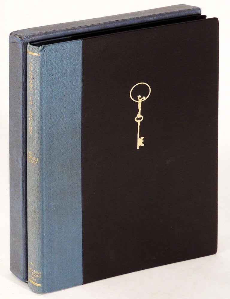 Item #36364 Shadows in Arcady: The Angelus, The Brass Plate, An Alley in Languedoc, The Devil at La Charit&eacute;. Sir William Russell Flint.