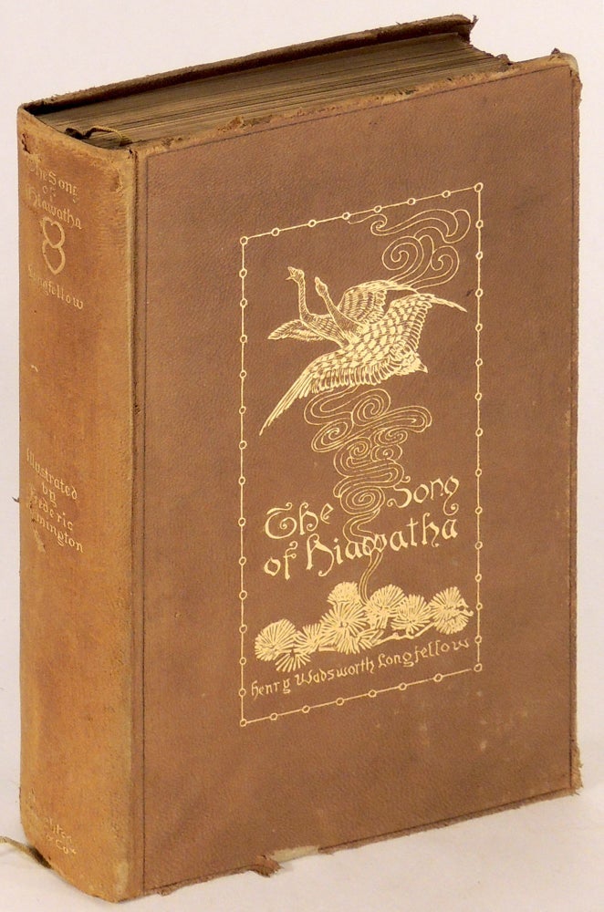 Item #36403 The Song of Hiawatha. Henry Wadsworth Longfellow, Frederic Remington.