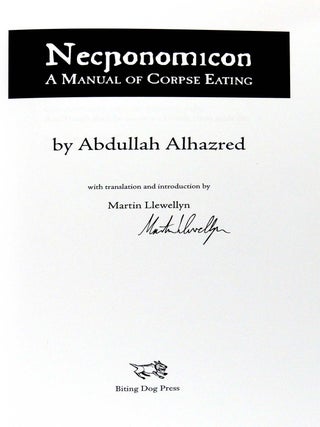 Necronomicon: A Manual of Corpse Eating
