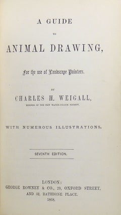 Collection of Works on Heraldry, Illumination, and Drawing including: Heraldry, and Heraldic Painting, A Manual of Illumination on Paper and Vellum, and A Guide to Animal Drawing for the Use of Landscape Painters