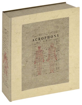 Item #36501 Acrophony: Symbol and Sound. George A. Walker, Nicolas Stirling