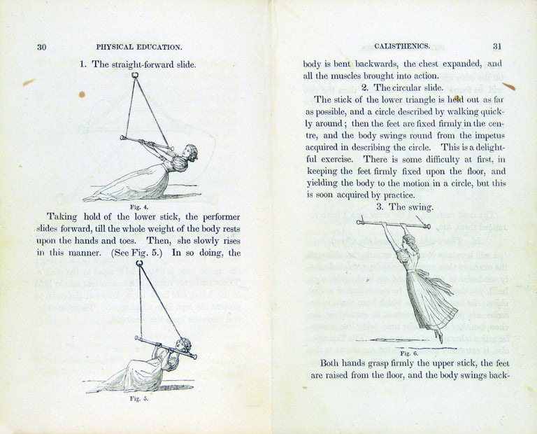 Item #36553 A Course in Calisthenics for Young Ladies, in Schools and Families. With Some Remarks on Physical Education