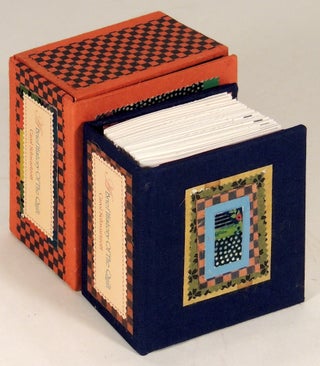 Item #36580 A Brief History of The Quilt - mini. Carol Schwartzott, book artist and author