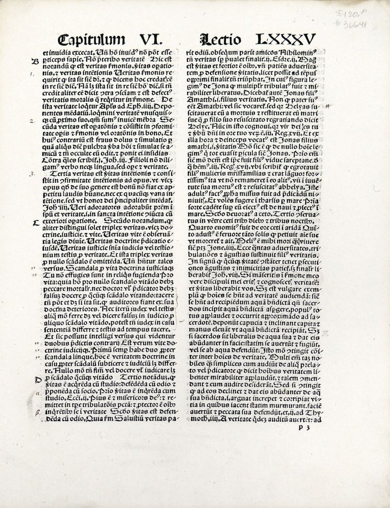 Item #36641 Postilla Super Libros Sapientiae. Robertus Holkot, Robert.