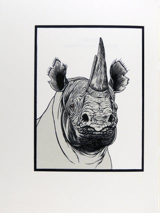 Extinct. The Western Black Rhinoceros