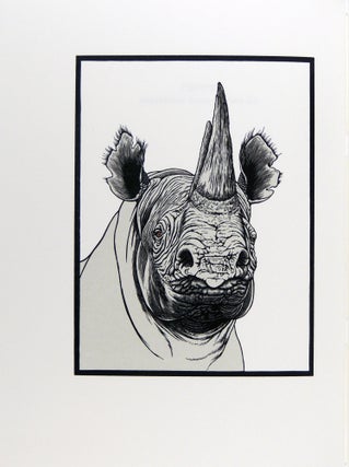 Extinct. The Western Black Rhinoceros
