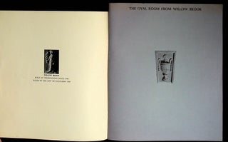 Item #36682 The Oval Room from Willow Brook. William Voss III Elder