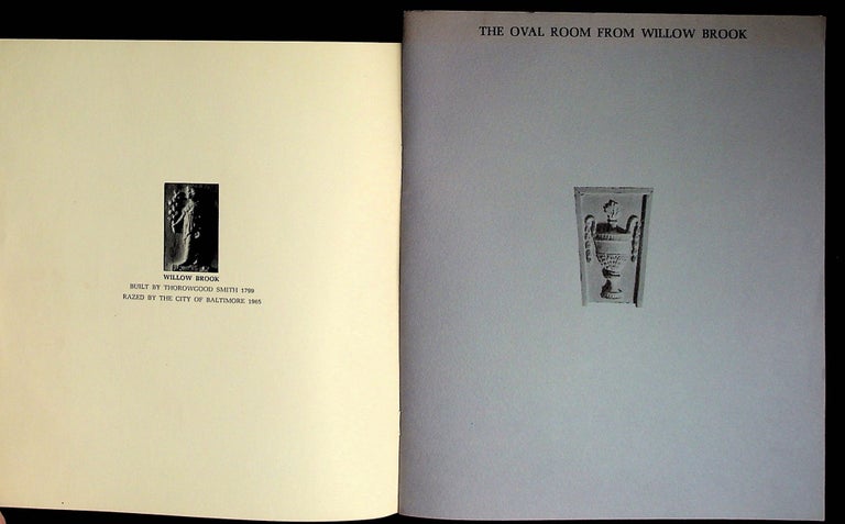 Item #36682 The Oval Room from Willow Brook. William Voss III Elder.