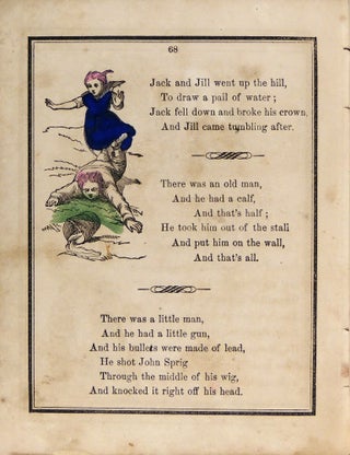 The Only True Mother Goose Melodies, without addition or abridgment. Embracing, also, a Reliable Life of the Goose Family, Never Before Published