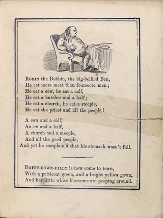 The Mother Goose; Containing All the Melodies the Old Lady Ever Wrote OR Uncle George's Mother Goose