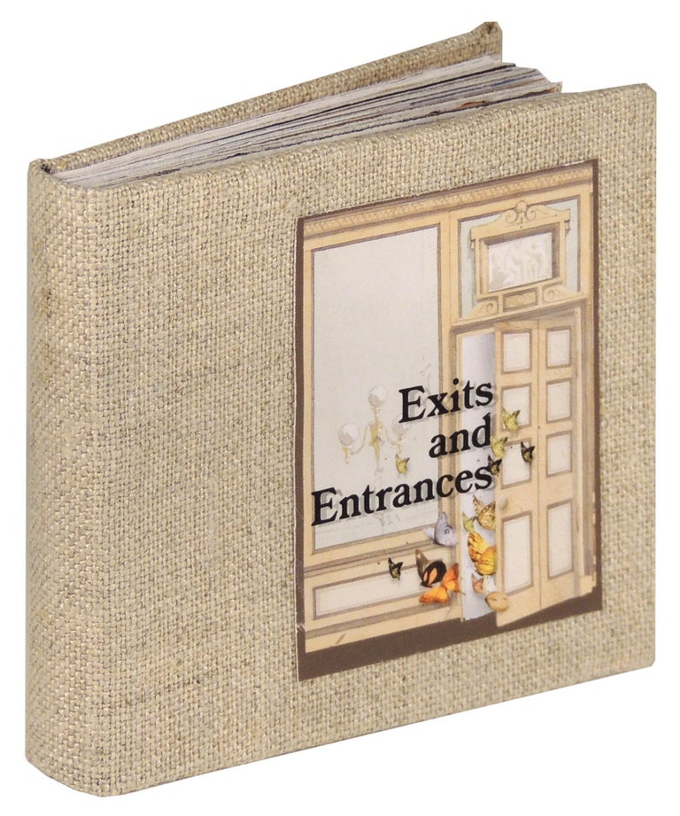 Item #36782 Exits and Entrances. Bo Press Miniature Books, Pat Sweet.