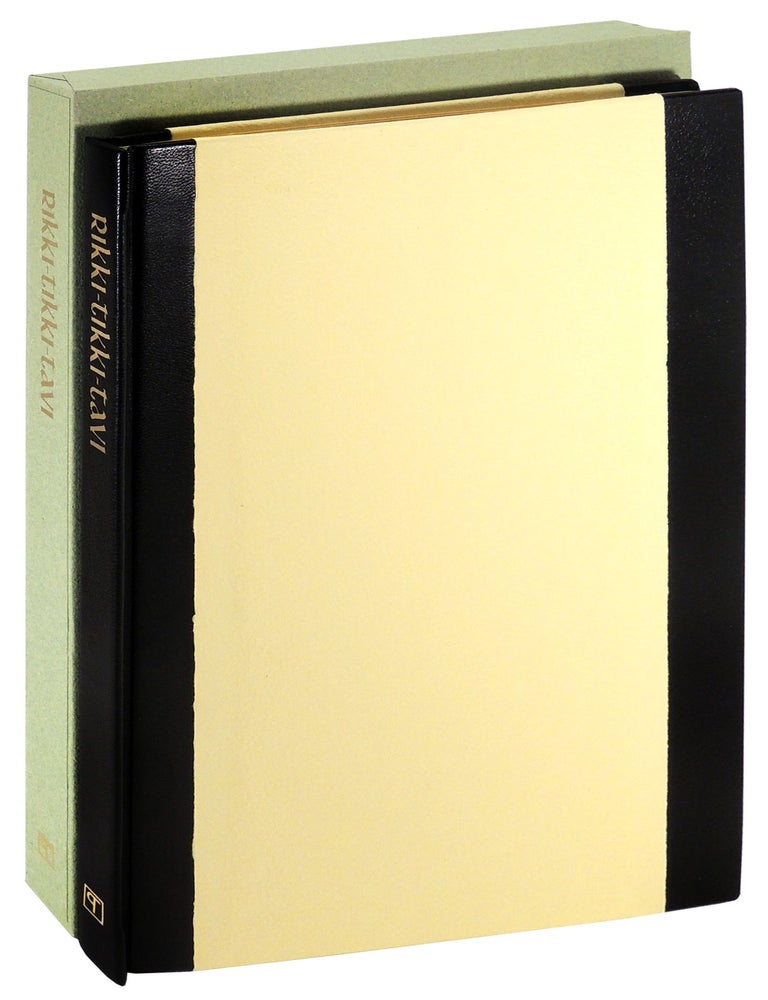 Item #36788 Rikki-tikki-tavi. The Prototype Press, Rudyard Kipling, Chuck Jones, book artist and printer Mark Sarigianis.