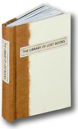 Item #36802 The Library of Lost Books. Bo Press Miniature Books, Pat Sweet
