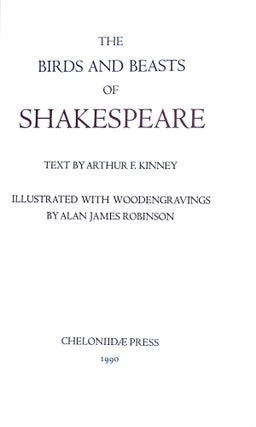 The Birds and Beasts of Shakespeare
