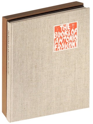 Item #36860 The Books of Antonio Frasconi. A Selection 1945 - 1995. Antonio Frasconi, Margaret K....