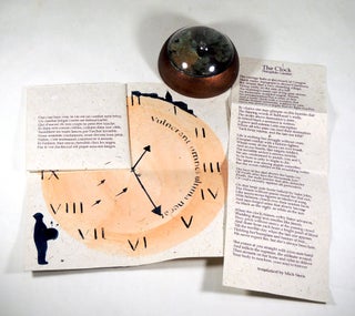 Item #36863 L'horloge [The Clock]. Béatrice Coron, book artist, poetry Theophile Gautier,...