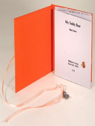 Item #36866 My Teddy Bear. Béatrice Coron, book artist, poetry Mick Stern