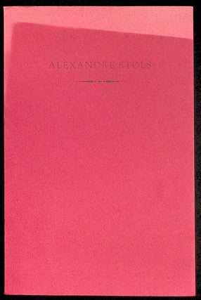 Item #36908 Herinneringen aan Alexandre A.M. Stols. Rico Bulthuis
