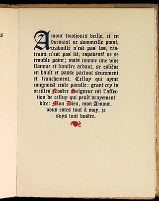 Du Merveilleux Effect de l'Amour Dibin en Nous (Of the Marvelous Effect of Divine Love in Us)