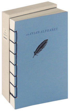 Item #36920 An Avian Alphabet. Barbarian Press, Susan McCaslin, woodcuts and introduction Edith...
