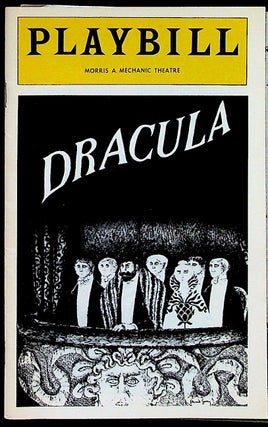 Item #36955 Playbill - Dracula at the Morris A. Mechanic Theatre. Gorey Cover. May/June 1978....