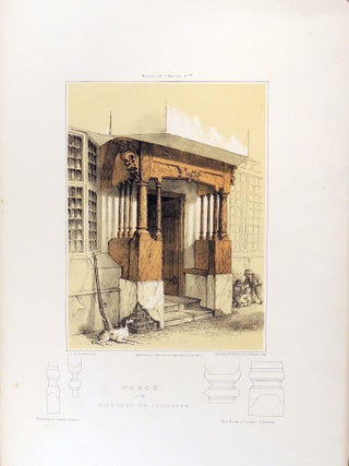 Studies from Old English Mansions: Their Furniture, Gold & Silver Plate Etc. First, Second, Third, and Fourth Series. In Four Volumes.