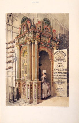 Studies from Old English Mansions: Their Furniture, Gold & Silver Plate Etc. First, Second, Third, and Fourth Series. In Four Volumes.