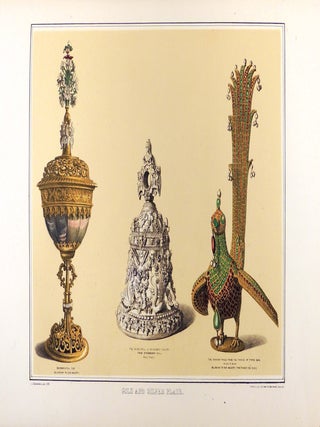 Studies from Old English Mansions: Their Furniture, Gold & Silver Plate Etc. First, Second, Third, and Fourth Series. In Four Volumes.