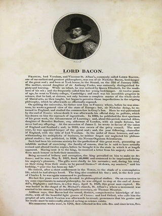 The Biographical Magazine; Containing Portraits of Eminent and Ingenious Persons of Every Age and Nation, with Their Lives and Characters. Two Volumes.