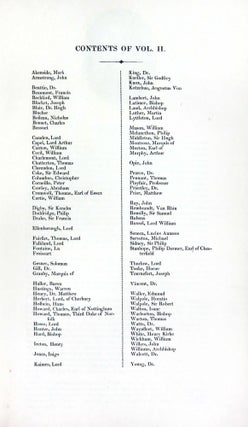 The Biographical Magazine; Containing Portraits of Eminent and Ingenious Persons of Every Age and Nation, with Their Lives and Characters. Two Volumes.