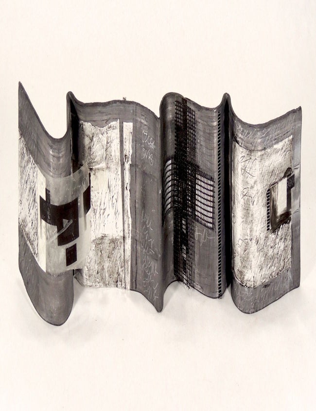 Item #37043 Lead. Dorothy Simpson Krause, book artist.