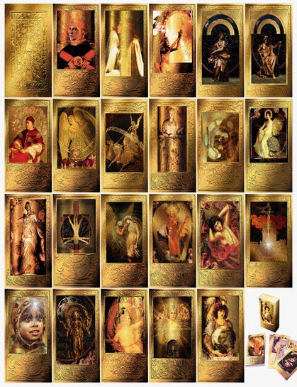 Item #37046 Millennium Tarot. Dorothy Simpson book artist Krause, text Marina Dubois.