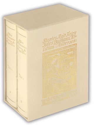 Item #37062 Stories and Fairy Tales by Hans Christian Andersen Two Volumes. Easton Press, Hans...
