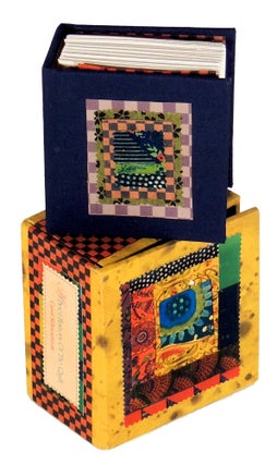Item #37065 A Brief History of The Quilt - mini. Carol Schwartzott, book artist and author