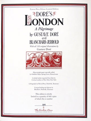 Dore's London: A Pilgrimage by Gustave Doré and Blanchard Jerrold