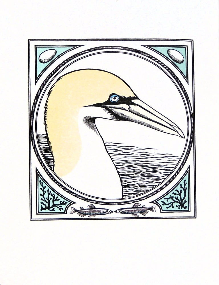 Item #37141 An Idea of Geometry: Celebrating the Gannets of Cape St. Mary's. Lone Oak Press, Abigail Rorer, book artist, wood engraver, Marnie Parsons, texts Bill Montevecchi.