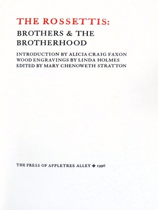 The Rossettis: Brothers & the Brotherhood