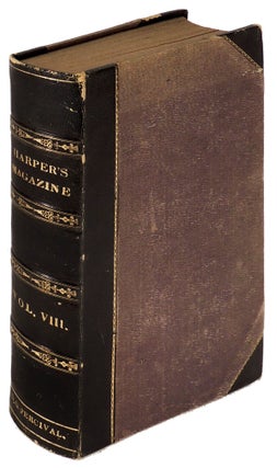 Item #37176 Harper's New Monthly Magazine. Volume VIII (8) December 1853 - May 1854. Herman...