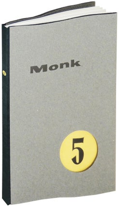 Item #37261 Monk at the Five Spot. Caliban Press, Martin Williams, printer Mark McMurray, artist...