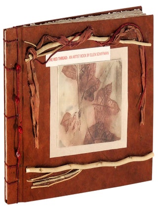 Item #37367 The Red Thread. Ellen Schiffman, book artist