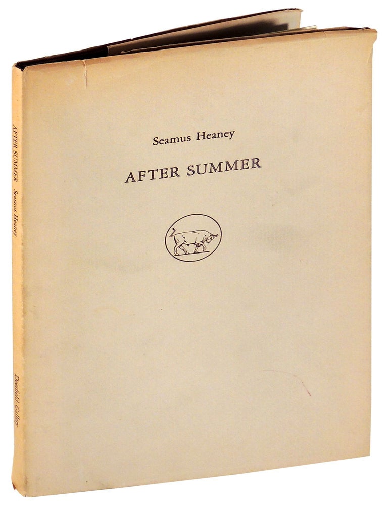 Item #37389 After Summer. The Deerfield Press, The Gallery Press, Seamus Heaney, Timothy Engelland.