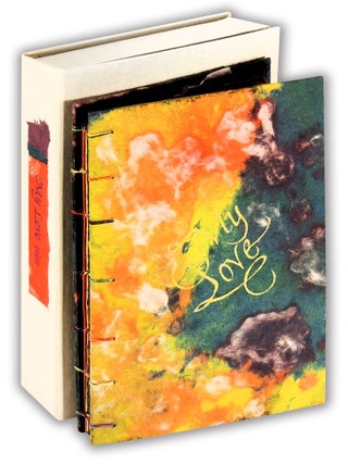 Item #37397 My Love. Jan Owen, book artist, poem, calligrapher, Sir Walter Raleigh Christopher...