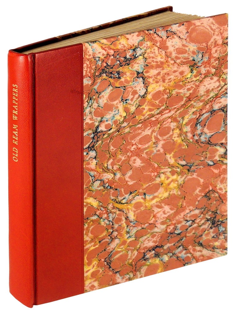 Item #37410 Old Ream Papers: An Essay on Early Ream Wrappers of Antiquarian Interest. Bird, Bull Press.