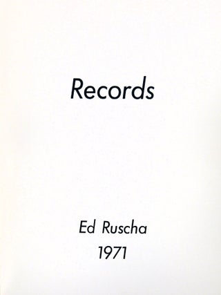 Records