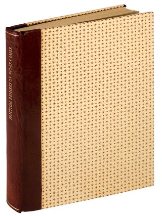 Item #37460 Practical Remarks on Modern Paper. Bird, Bull Press, John Murray, introductory essay...