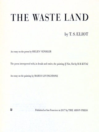 The Waste Land