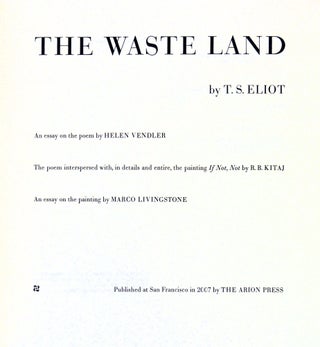 The Waste Land
