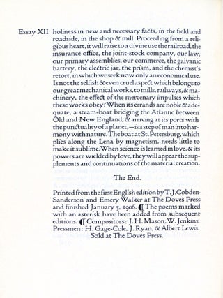 Essays by Ralph Waldo Emerson
