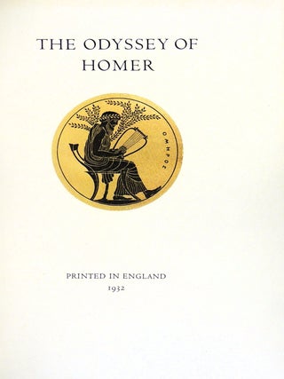 The Odyssey of Homer