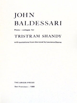 The Life and Opinions of Tristram Shandy, Gentleman Three Volumes